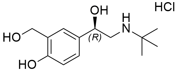 盐酸左旋沙丁胺醇对照品,Levalbuterol Hydrochloride