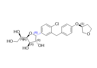 恩格列净杂质06-1,(2R,3R,4R,5R)-2-(4-chloro-3-(4-(((S)-tetrahydrofuran-3-yl)oxy)benzyl)phenyl)-5-((R)-1,2-dihydroxyethyl)tetrahydrofuran-3,4-diol