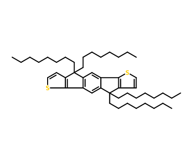 PM147-1,4,9-dihydro-4,4,9,9-tetraoctyl-s-indaceno[1,2-b:5,6-b']dithiophene