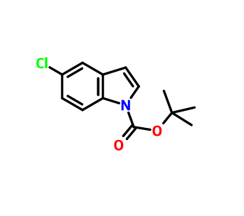 1-叔丁氧羰基-5-氯吲哚,1-(TERT-BUTOXYCARBONYL)-5-CHLOROINDOLE