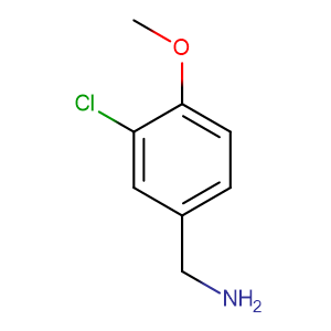 3-氯-4-甲氧基苄胺,3-Chloro-4-methoxybenzenemethanamine