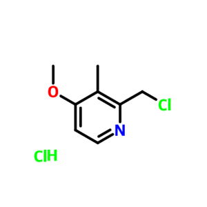 2-氯甲基-4-甲氧基-3-甲基吡啶盐酸盐