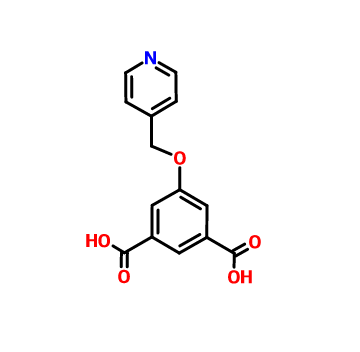 5-(pyridin-4-ylmethoxy)-isophthalic acid,5-(pyridin-4-ylmethoxy)-isophthalic acid