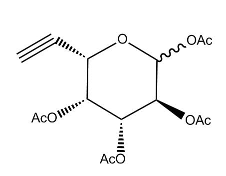 (3S,4R,5R,6S)-6-ethynyltetrahydro-2H-pyran-2,3,4,5-tetrayl tetraacetate,(3S,4R,5R,6S)-6-ethynyltetrahydro-2H-pyran-2,3,4,5-tetrayl tetraacetate