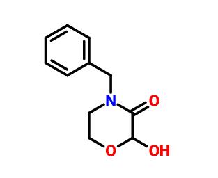 4-苄基-2-羟基-吗啉-3-酮,4-BENZYL-2-HYDROXY-MORPHOLIN-3-ONE