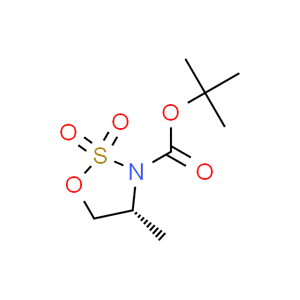 tert-butyl (R)-4-methyl-1,2,3-oxathiazolidine-3-carboxylate 2,2-dioxide,tert-butyl (R)-4-methyl-1,2,3-oxathiazolidine-3-carboxylate 2,2-dioxide