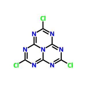 1,3,4,6,7,9,9b-Heptaazaphenalene, 2,5,8-trichloro-, 2,5,8-Trichloro-1,3,4,6,7,9,9b-heptaazaphenalene