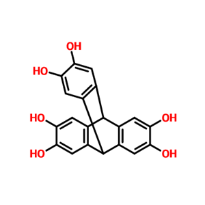 2,3,6,7,14,15-六羟基三蝶烯,9,10-dihydro-9,10-[1,2]benzenoanthracene-2,3,6,7,14,15-hexaol