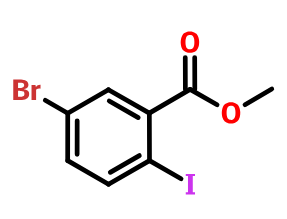 5-溴-2-碘苯甲酸甲酯,Methyl 5-bromo-2-iodobenzoate