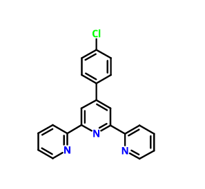 4′-(4-氯苯基)-2, 2′:6′, 2″-三联吡啶,4-(4-Chlorophenyl)-2,6-dipyridin-2-ylpyridine