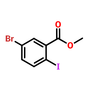 5-溴-2-碘苯甲酸甲酯,Methyl 5-bromo-2-iodobenzoate
