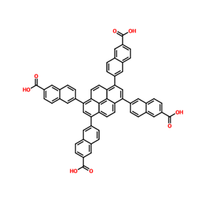 2-Naphthalenecarboxylic acid, 6,6',6'',6'''-(1,3,6,8-pyrenetetrayl)tetrakis-