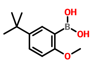 5-叔丁基-2-甲氧基苯硼酸,(5-(tert-Butyl)-2-methoxyphenyl)boronic acid