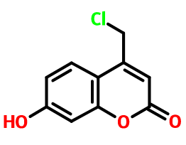 4-氯甲基-7-羟基苯并吡喃-2-酮,4-(Chloromethyl)-7-hydroxychromen-2-one