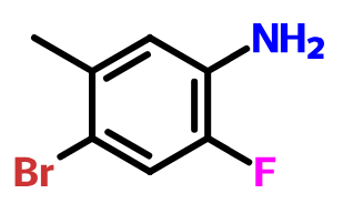 4-溴-2-氟-5-甲基苯胺,4-Bromo-2-fluoro-5-methyl-phenylamine