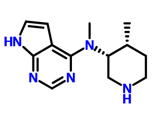 N-甲基-N-((3R,4R)-4-甲基哌啶-3-基)-7H-吡咯并[2,3-d]嘧啶-4-胺,N-methyl-N-((3R,4R)-4-methylpiperidin-3-yl)-7H-pyrrolo[2,3-d]pyrimidin-4-amine