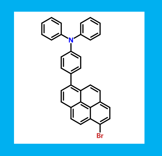 [4-(6-bromo-pyrene-1-yl)-phenyl]-diphenylamine,[4-(6-bromo-pyrene-1-yl)-phenyl]-diphenylamine