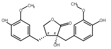 荛花酚,(+)-Nortrachelogenin