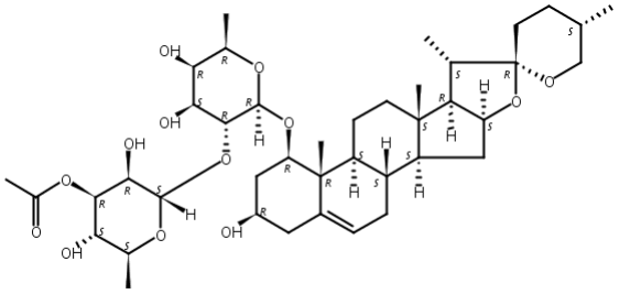 山麦冬皂苷B,Lirioprolioside B