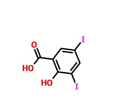 3,5-二碘水杨酸,3,5-Diiodosalicylic acid