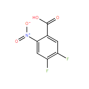 4,5-二氟-2-硝基苯甲酸