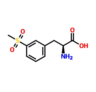 3-(甲基磺酰基)-L-苯丙氨酸,(S)-2-Amino-3-(3-(Methylsulfonyl)Phenyl)Propanoic Acid