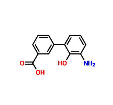 3'-氨基-2'-羟基-[1,1'-联苯]-3-甲酸,3''-AMINO-2''-HYDROXY-BIPHENYL-3-CARBOXYLIC ACID