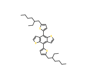 4,8-双(5-(2-乙基己基)噻吩-2-基)苯并[1,2-B:4,5-B']二,4,8-Di(2-(2-ethylhexyl)thiophene-5-yl)-benzo[1,2-b:4,5-b']dithiophene