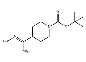 1-PIPERIDINECARBOXYLIC ACID, 4-[(Z)-AMINO(HYDROXYIMINO)METHYL]-, 1,1-DIMETHYLETHYL ESTER,1-PIPERIDINECARBOXYLIC ACID, 4-[(Z)-AMINO(HYDROXYIMINO)METHYL]-, 1,1-DIMETHYLETHYL ESTER