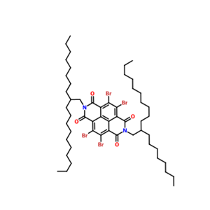 N,N'-二-(2-辛基十二烷基)-2,3,6,7-四溴-1,4,5,8-萘四羧酸二酰胺