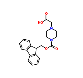 4-芴甲氧羰基-1-哌嗪乙酸 水合物,Fmoc-4-carboxymethyl-piperazine