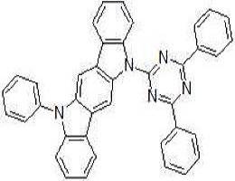 6-(4,6-二苯基-[1,3,5]三嗪-2-基)-12-苯基-6,12-二氢-6,12-重氮茚并[1,2-b]芴,6-(4,6-Diphenyl-[1,3,5]triazin-2-yl)-12-phenyl-6,12-dihydro-6,12-diaza-indeno[1,2-b]fluorene