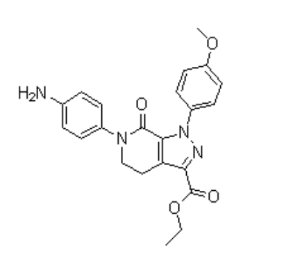 6-(4-氨基苯基)-1-(4-甲氧基苯基)-7-氧代-4,5,6,7-四氢-1H-吡唑并[3,4-c]吡啶-3-羧酸乙酯,6-(4-Aminophenyl)-1-(4-methoxyphenyl)-7-oxo-4,5,6,7-tetrahydro-1H-pyrazolo[3,4-c]pyridine-3-carboxylic acid ethyl ester
