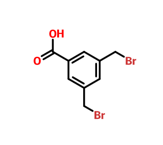 3,5-双(溴甲基)苯甲酸,3,5-bis(bromomethyl)benzoic acid