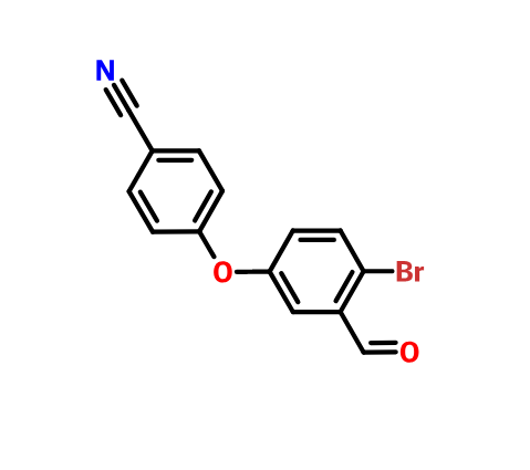 4-(4-溴-3-甲酰基苯氧基)苯甲腈,4-(4-Bromo-3-formyl-phenoxy)-benzonitrile