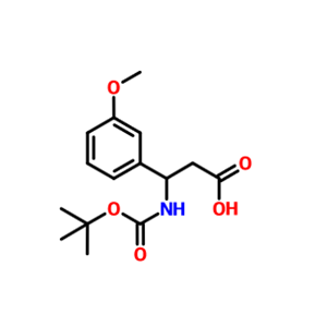 3-(BOC-氨基)-3-(3-甲氧基苯基)丙酸,3-(BOC-AMINO)-3-(3-METHOXYPHENYL)PROPIONIC ACID