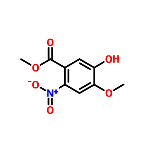 2-硝基-4-甲氧基-5-羟基苯甲酸甲酯
