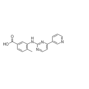 4-甲基-3-[[4-(3-吡啶基)-2-嘧啶基]氨基]苯甲酸,4-Methyl-3-[[4-(3-pyridinyl)-2-pyrimidinyl]amino]benzoic acid