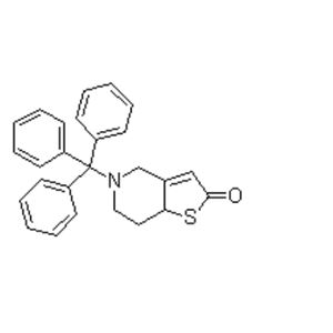 5,6,7,7a-四氢-5-(三苯甲基)噻吩并[3,2-c]吡啶酮