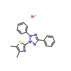 噻唑蓝,3-(4,5-dimethylthiazol-2-yl)-2,5-diphenyltetrazolium bromide
