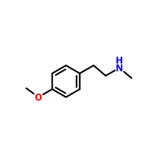 N-甲基-4-甲氧基-Β-苯乙胺,[2-(4-METHOXY-PHENYL)-ETHYL]-METHYL-AMINE