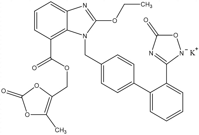 阿齐沙坦酯钾,Azilsartan Kamedoxomil