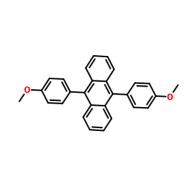 9,10-二(对甲氧苯基)蒽,9,10-BIS(4-METHOXYPHENYL)ANTHRACENE