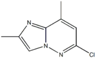 6-氯-2,8-二甲基咪唑并[1,2-B]哒嗪,6-chloro-2,8-dimethyl-Imidazo[1,2-b]pyridazine