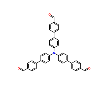 三(4-醛基聯(lián)苯基)胺,[1,1'-Biphenyl]-4-carboxaldehyde,4'-[bis(4'-formyl[1,1'-biphenyl]-4-yl)amino]-