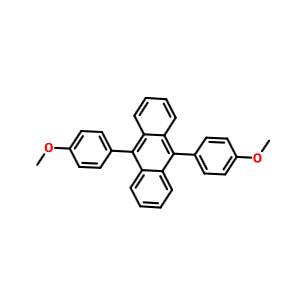 9,10-二(对甲氧苯基)蒽,9,10-BIS(4-METHOXYPHENYL)ANTHRACENE