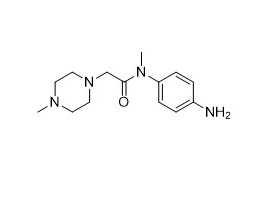 N-(4-氨基苯基)-N,N’-二甲基-1-哌嗪乙酰胺,N-(4-aminophenyl)-N-methyl-2-(4-methylpiperazin-1-yl)acetamide