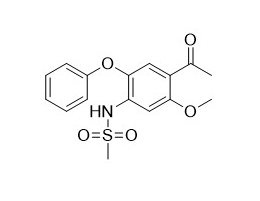 2-甲氧基-4-甲磺酰胺基-5-苯氧基苯乙酮,2-methoxy-4-methanesulfonylamino-5-Phenoxyacetophenone