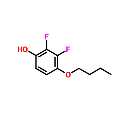 1-羟基-4-丁氧基-2,3-二氟苯,1-HYDROXY-4-BUTOXY-2,3-DIFLUOROBENZENE