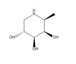 1-脱氧岩藻野九霉素盐酸盐,DEOXYFUCONOJIRIMYCIN,HYDROCHLORIDE
